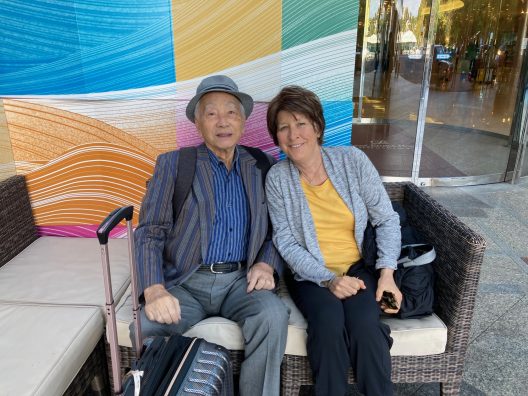 Takeshi Yasumoto and Vera Trainer